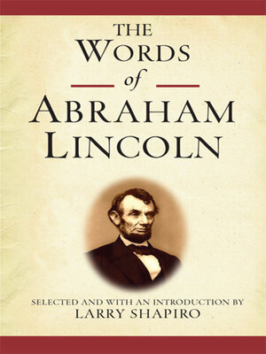 cover image of The Words of Abraham Lincoln